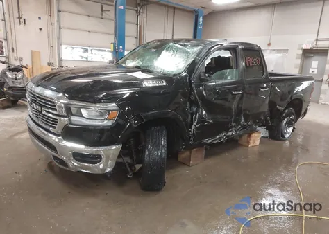 2020 Ram 1500 Laramie 4X4 6'4 Box from USA, damaged, VIN 1C6SRFDTXLN307213
